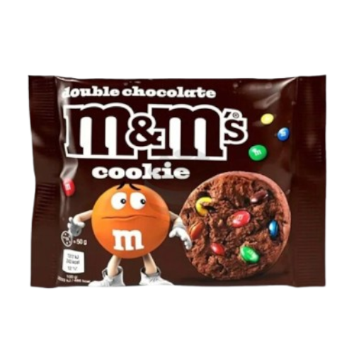 M&M´s Double Chocolate Cookie, 50g
