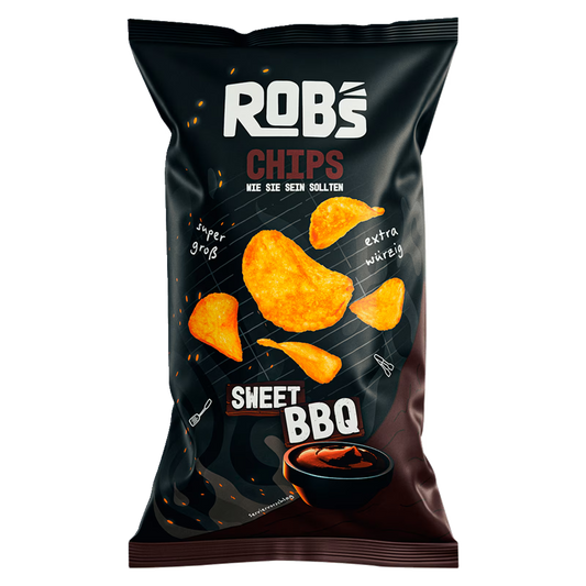Robs Chips Sweet BBQ, 120g